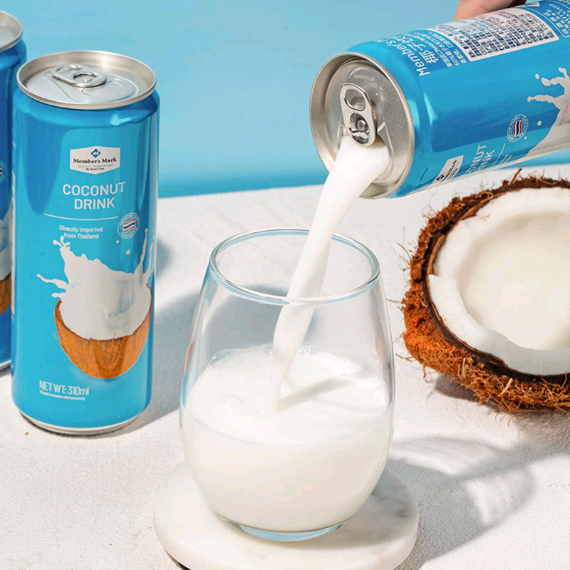 山姆會員店MM椰子水飲料310ml*24罐裝 泰國進口椰子汁